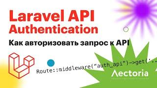 Аутентификация запросов к API в Laravel | Laravel Api Authenticate