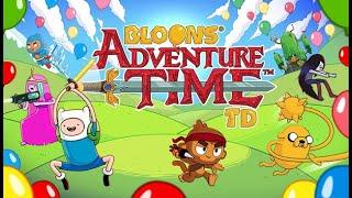 Playing some more of Bloons TD Adventure Time