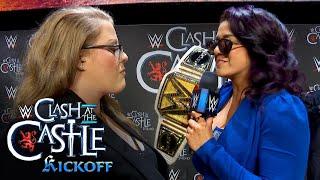 Bayley and Piper Niven battle for crowd support: Clash at the Castle Kickoff, June 14, 2024