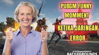 PUBG MOBILE FUNNY MOMMENT - JARINGAN KAMFR*T NIH!!!!