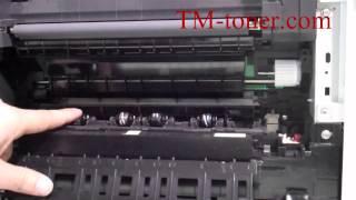 How to replace the fuser unit for brother HL-4150CDN 4570CDWT MFC-9460CDN 9560CDW printer