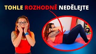 Jak "zhubnout" břicho? ZAPOMEŃTE NA SKLAPOVAČKY A SEDY-LEHY #core #posilovani #trenink #workout