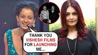 Kangana Ranaut's team THANKS Vishesh Films for 'launching' her; ENDS Twitter feud with Pooja Bhatt