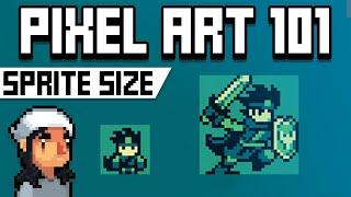 Pixel Art 101: Sprite & Canvas Size