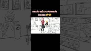 Naruto As A Worker Sakura Tsunade Ino Etc, Waiting To Get Paid #shorts