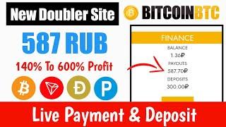 587 Ruble Live Payment Proof |  New Ruble Earning Site | Bitcoin-zone | Pathan Crypto