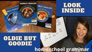 HOMESCHOOL look inside grammar curriculum for upper elementary.