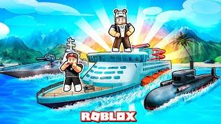 Tüm Gemiler ile Köpek Balığından Kaçıyorum ! -Roblox