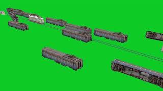 Green Screen Train Super fast longest TRAIN free stocks video footage 4K and HD video clip