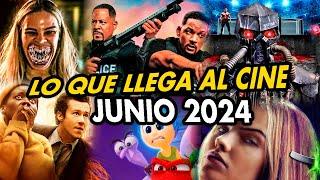 ESTRENOS DE CINE JUNIO 2024! PELÍCULAS EN CARTELERA