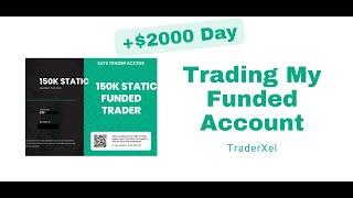 Trading My Funded Account | +$2,000 Day Trading Recap