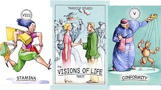 VISIONS of LIFE Tarot - full flip through