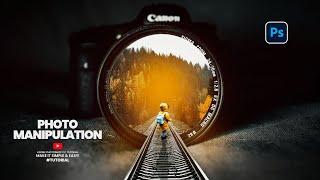 Photo Manipulation Magic - The Rails Inside Illusion - Adobe Photoshop CC Tutorial - Graphic Hub