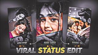 New Viral Reel Lyrics Status Video Editing | Viral Reels Editing Tutorial VN App