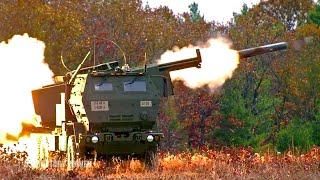 US Army M142 HIMARS in Action