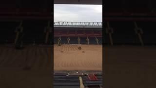 The sacred home of LFC - Anfield football ground having a face lift