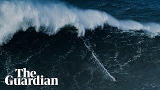 The biggest wave ever surfed? Sebastian Steudtner eyes record from Nazaré