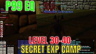 SECRET EXP CAMP Level 30-40 EverQuest Project 1999 / Super fast exp if Brutes is camped EQ P99 green