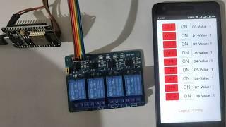 NodeMCU Remote (android app) with Firebase