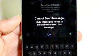 How To FIX Cannot Send Message Error On iPhone! (2024)