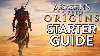 ASSASSINS CREED ORIGINS: Assassin STARTER Guide! (10 Tips for a Head Start in Origins)
