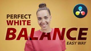 How to Get Perfect White Balance WITHOUT White Object in the Frame | 2021