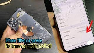 iPhone 11 Pro no signal no service Baseband Repair - swab rf board