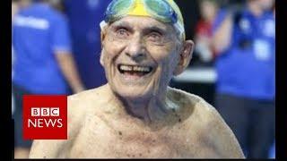 Australian swimmer: 99-year-old 'breaks world record' - BBC News