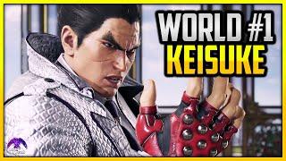 T8 v1.10 ▰ World #1 Best Kazuya Ft. Keisuke !!【Tekken 8 High Level Gameplay】