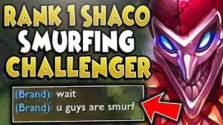 #1 SHACO WORLD MAKES CHALLENGER LOOK LIKE A JOKE! S9 SHACO JUNGLE GAMEPLAY! - League of Legends