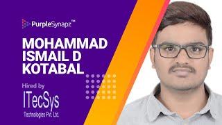 Success story featuring Mohammad Ismail D Kotabal - Hired by ITecSys