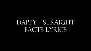 Dappy - Straight Facts LYRICS