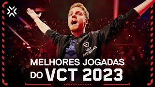 AS 15 MELHORES JOGADAS DO VALORANT CHAMPIONS TOUR 2023
