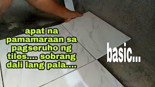 Paano magseruho ng tiles (remastered)  | maynard collado