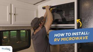 Travel Trailer Microwave Installation Made EASY by RecPro