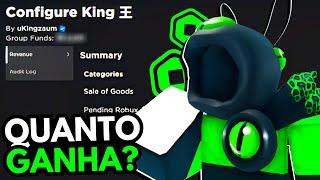 Quantos Robux Um UGC Creator Ganha?? Ganhei Bastante com meus itens...?