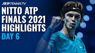 Rublev & Ruud Battle for the Semis; Djokovic Faces Norrie | Nitto ATP Finals 2021 Highlights Day 6