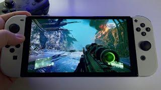 Crysis 2 Remastered | Switch OLED handheld gameplay