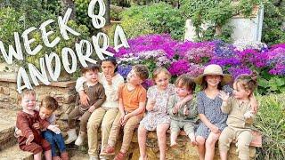 OUR 9 KIDS ENJOY THE MOST BEAUTIFUL VIEWS IN THE WORLD in Soldeu, ANDORRA! | WEEK 8: ANDORRA