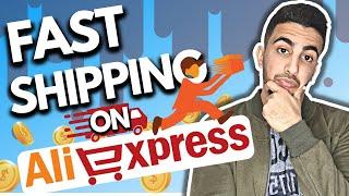 How To Get Fast Shipping On AliExpress for Dropshipping (3-7 Days)