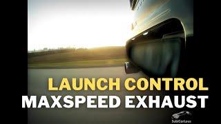 Launch Control Subaru WRX STi 0-160 km/h | Exhaust Sound (Maxspeed)