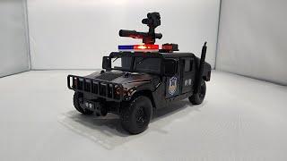 Diecast: Police HMMWV Humvee (China  Police) • 1:32 Scale