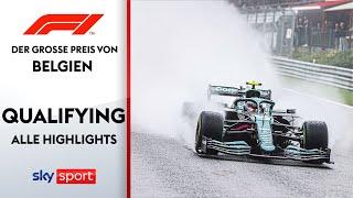 Crash bei Wetter-Lotterie in Spa | Qualifying - Highlights | Preis von Belgien | Formel 1