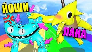 РАДУЖНЫЕ ДРУЗЬЯ В КЛИКЕРЕ! Roblox Rainbow Friends Race