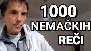 1000 NEMAČKIH REČI POREĐANIH TAKO DA SE LAKŠE ZAPAMTE - TRENIRAJTE NEMAČKI SA MNOM - PETAR