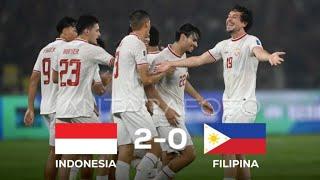 INDONESIA VS FILIPINA LEG 2 KUALIFIKASI PIALA DUNIA HIGHLIGHT AND GOAL!!!