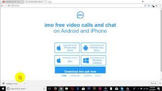 How to install imo on pc windows 10