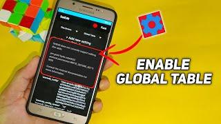 How to Unlock Global Table In SetEdit App [No Root, No PC Required]