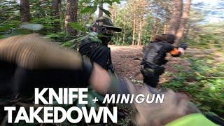 4 Knife TAKEDOWNS!? Airsoft GOD MODE At Ground Zero Ringwood