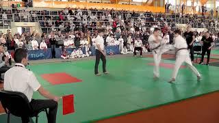 Видео рейтингового боя международного турнира Kyokushin Profi Belarus Open